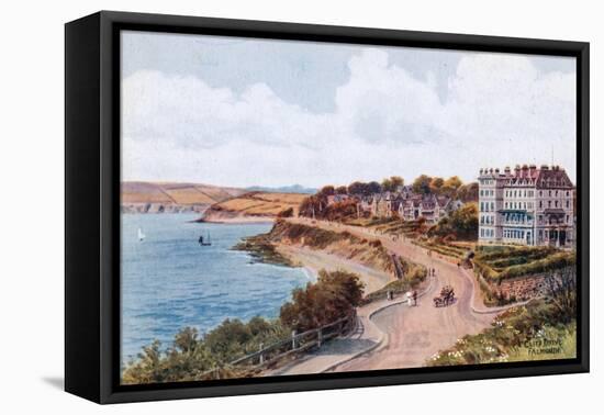 Cliff Drive, Falmouth-Alfred Robert Quinton-Framed Premier Image Canvas