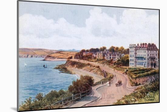 Cliff Drive, Falmouth-Alfred Robert Quinton-Mounted Giclee Print