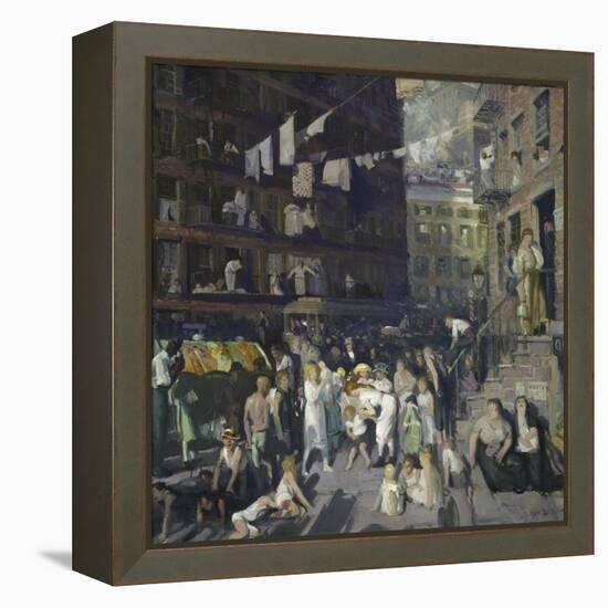 Cliff Dwellers, 1913-George Wesley Bellows-Framed Premier Image Canvas