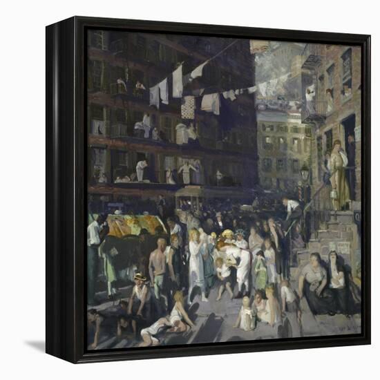 Cliff Dwellers, 1913-George Wesley Bellows-Framed Premier Image Canvas