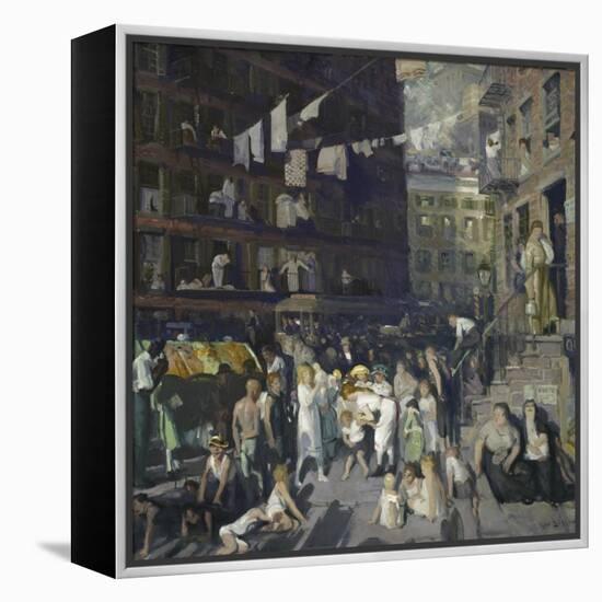 Cliff Dwellers, 1913-George Wesley Bellows-Framed Premier Image Canvas