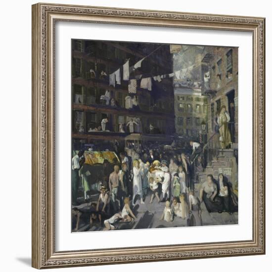 Cliff Dwellers, 1913-George Wesley Bellows-Framed Giclee Print