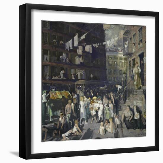 Cliff Dwellers, 1913-George Wesley Bellows-Framed Giclee Print