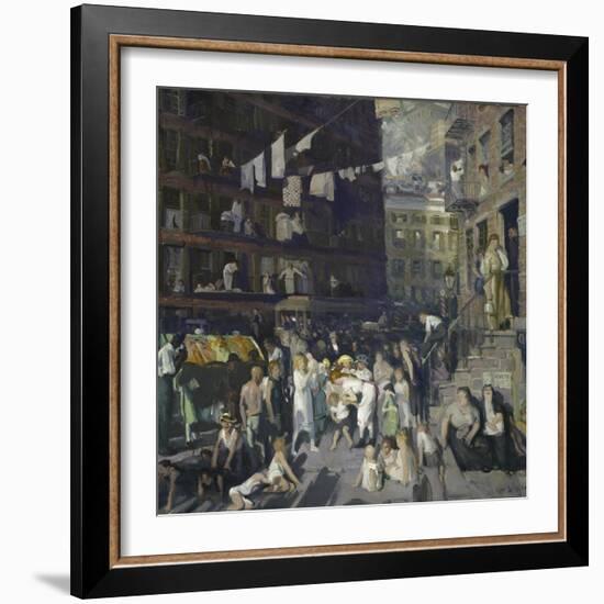 Cliff Dwellers, 1913-George Wesley Bellows-Framed Giclee Print