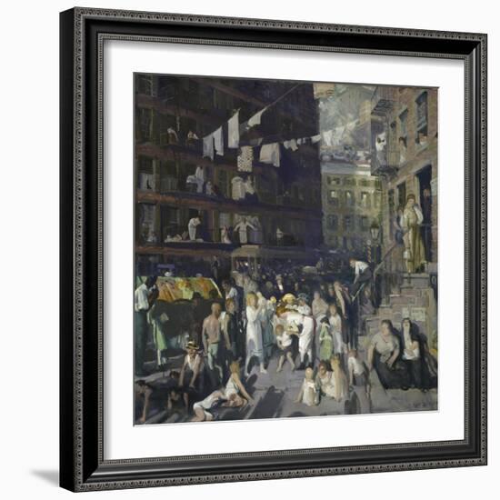 Cliff Dwellers, 1913-George Wesley Bellows-Framed Giclee Print