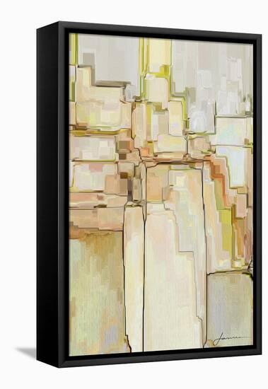 Cliff Dwellers II-James Burghardt-Framed Stretched Canvas