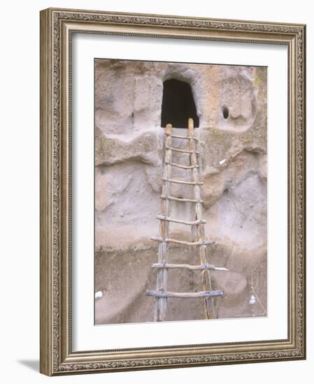 Cliff Dwellings, Bandelier, New Mexico, USA-Rob Tilley-Framed Photographic Print