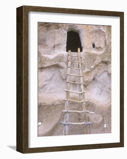 Cliff Dwellings, Bandelier, New Mexico, USA-Rob Tilley-Framed Photographic Print