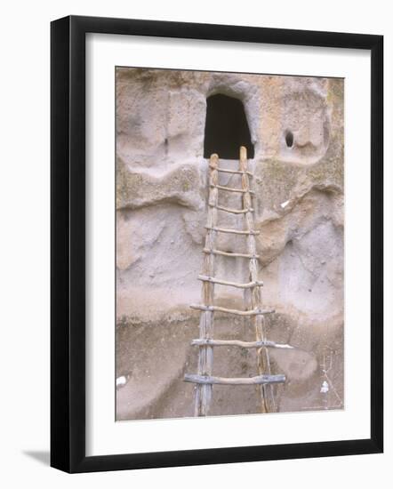 Cliff Dwellings, Bandelier, New Mexico, USA-Rob Tilley-Framed Photographic Print