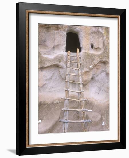 Cliff Dwellings, Bandelier, New Mexico, USA-Rob Tilley-Framed Photographic Print