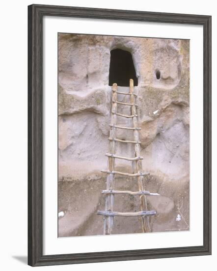 Cliff Dwellings, Bandelier, New Mexico, USA-Rob Tilley-Framed Photographic Print