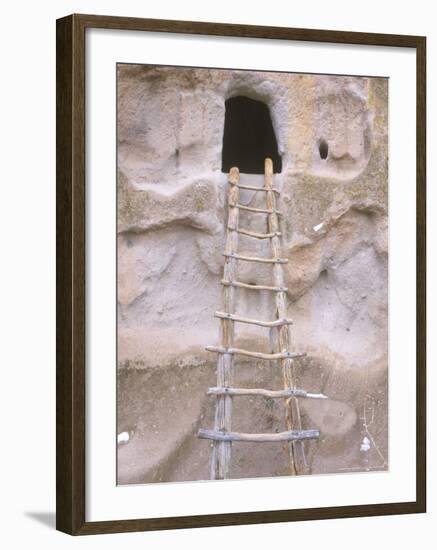 Cliff Dwellings, Bandelier, New Mexico, USA-Rob Tilley-Framed Photographic Print