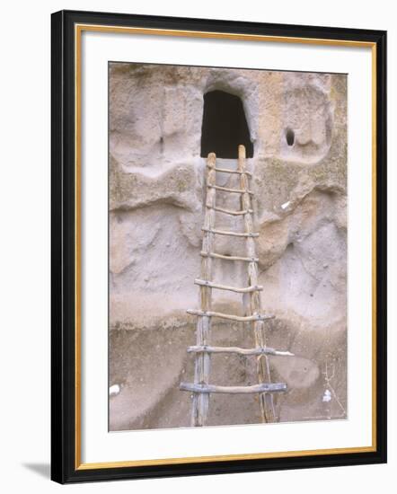 Cliff Dwellings, Bandelier, New Mexico, USA-Rob Tilley-Framed Photographic Print