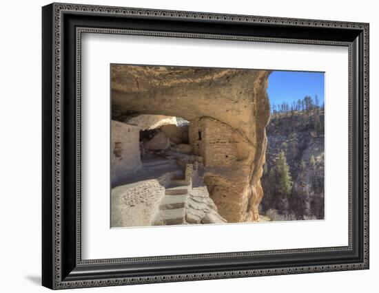 Cliff Dwellings Constructed over 700 Years Ago-Richard-Framed Photographic Print