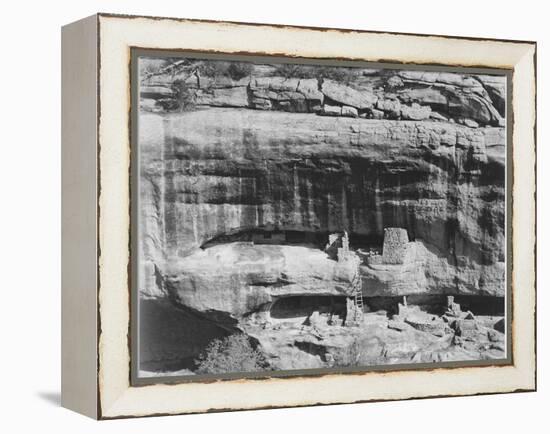 Cliff Dwellings "Mesa Verde National Park" Colorado "1941." 1941-Ansel Adams-Framed Stretched Canvas