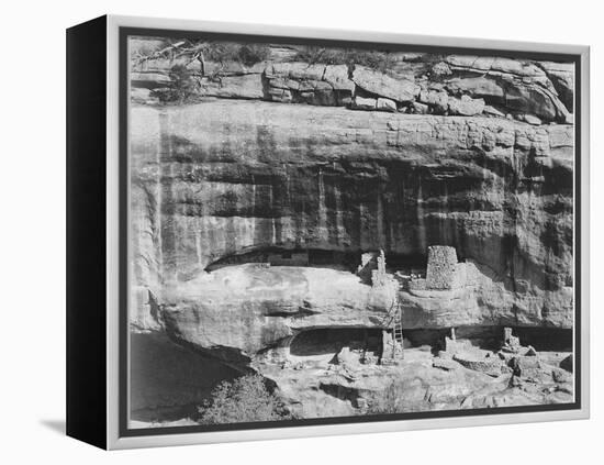 Cliff Dwellings "Mesa Verde National Park" Colorado "1941." 1941-Ansel Adams-Framed Stretched Canvas