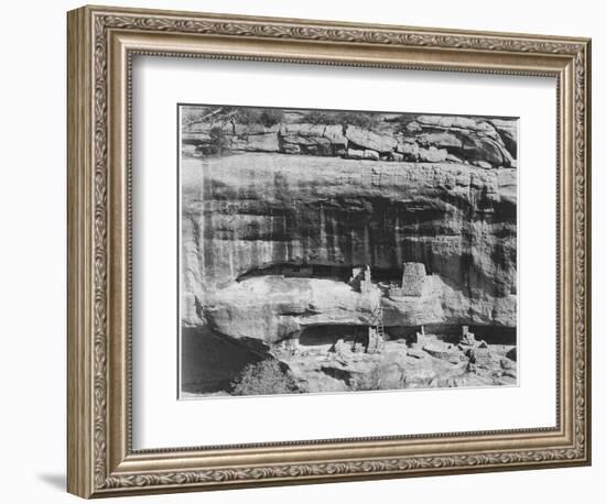 Cliff Dwellings "Mesa Verde National Park" Colorado "1941." 1941-Ansel Adams-Framed Art Print