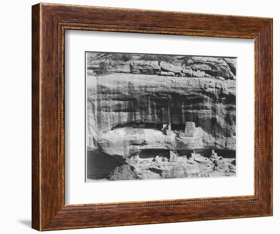 Cliff Dwellings "Mesa Verde National Park" Colorado "1941." 1941-Ansel Adams-Framed Art Print