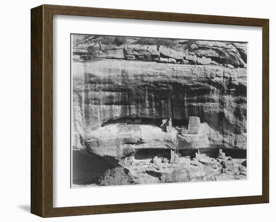 Cliff Dwellings "Mesa Verde National Park" Colorado "1941." 1941-Ansel Adams-Framed Art Print