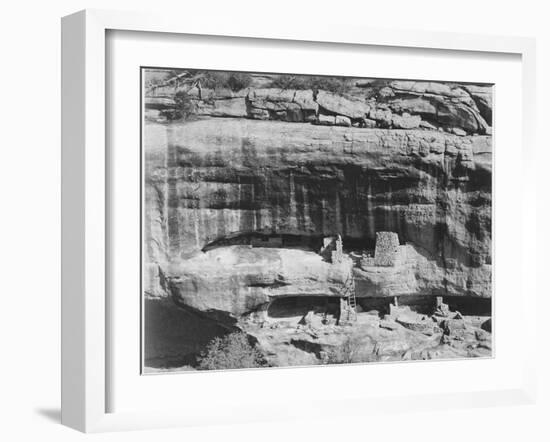 Cliff Dwellings "Mesa Verde National Park" Colorado "1941." 1941-Ansel Adams-Framed Art Print