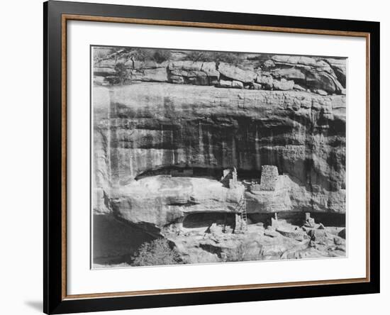 Cliff Dwellings "Mesa Verde National Park" Colorado "1941." 1941-Ansel Adams-Framed Art Print