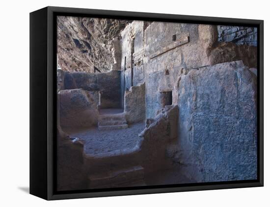 Cliff Dwellings of Tonto National Monument, Arizona,USA-Anna Miller-Framed Premier Image Canvas