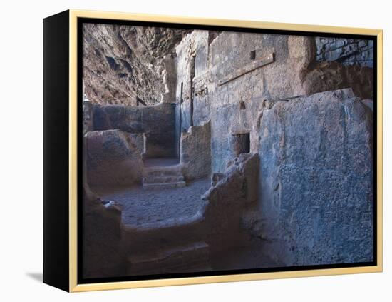 Cliff Dwellings of Tonto National Monument, Arizona,USA-Anna Miller-Framed Premier Image Canvas