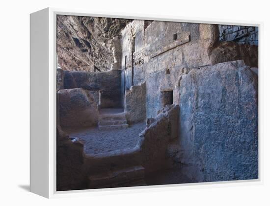 Cliff Dwellings of Tonto National Monument, Arizona,USA-Anna Miller-Framed Premier Image Canvas