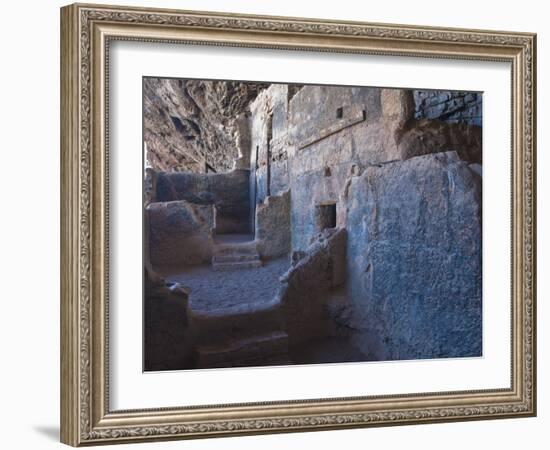 Cliff Dwellings of Tonto National Monument, Arizona,USA-Anna Miller-Framed Photographic Print