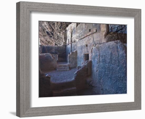 Cliff Dwellings of Tonto National Monument, Arizona,USA-Anna Miller-Framed Photographic Print