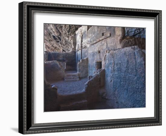 Cliff Dwellings of Tonto National Monument, Arizona,USA-Anna Miller-Framed Photographic Print