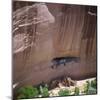 Cliff Dwellings under the Rock Face in the Canyon De Chelly, Arizona, USA-Tony Gervis-Mounted Photographic Print