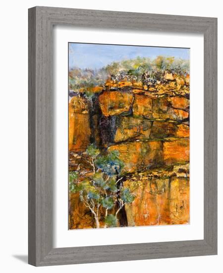 Cliff Face-Margaret Coxall-Framed Giclee Print