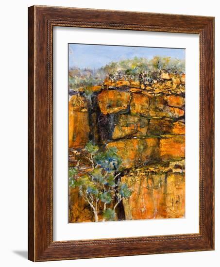 Cliff Face-Margaret Coxall-Framed Giclee Print