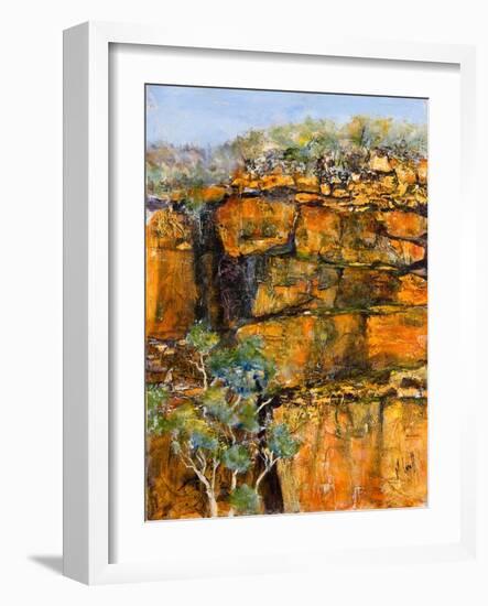 Cliff Face-Margaret Coxall-Framed Giclee Print