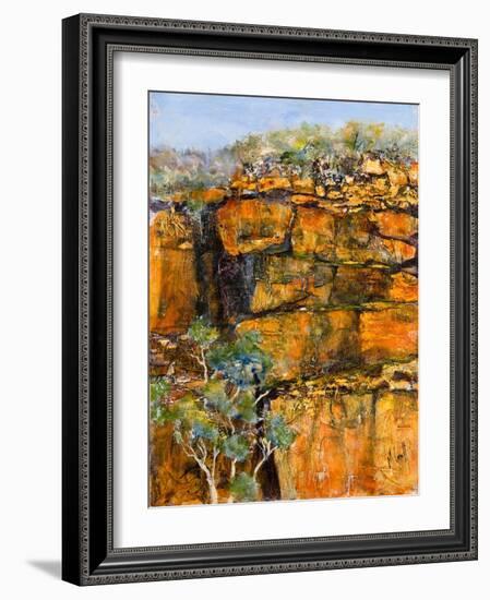 Cliff Face-Margaret Coxall-Framed Giclee Print
