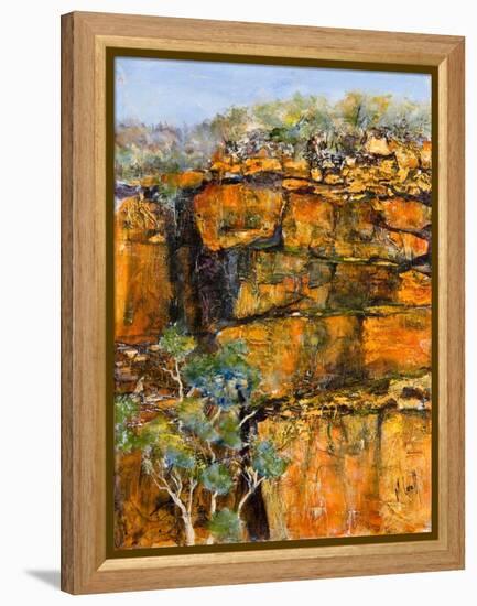 Cliff Face-Margaret Coxall-Framed Premier Image Canvas