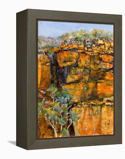 Cliff Face-Margaret Coxall-Framed Premier Image Canvas