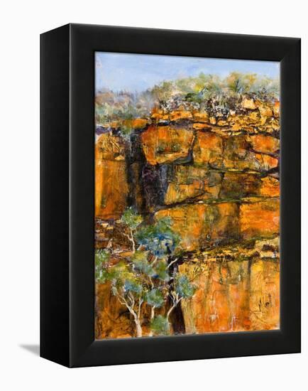 Cliff Face-Margaret Coxall-Framed Premier Image Canvas