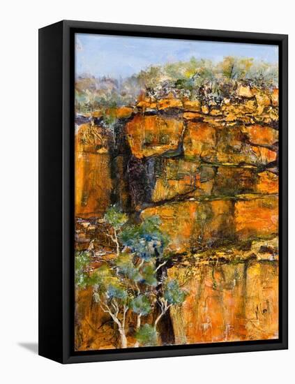 Cliff Face-Margaret Coxall-Framed Premier Image Canvas