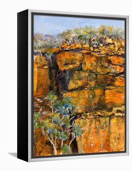 Cliff Face-Margaret Coxall-Framed Premier Image Canvas