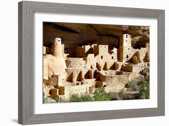 Cliff Palace at Mesa Verde-Douglas Taylor-Framed Photographic Print