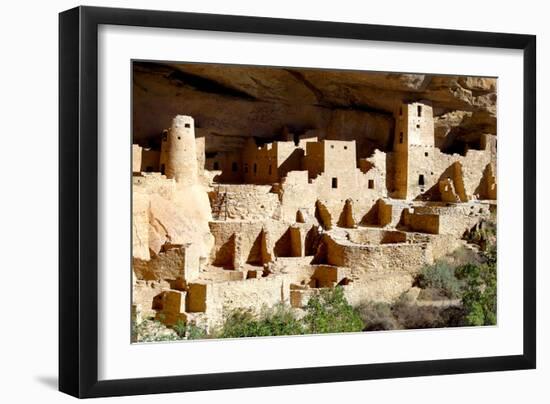 Cliff Palace at Mesa Verde-Douglas Taylor-Framed Photographic Print