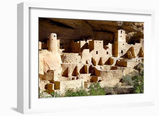 Cliff Palace at Mesa Verde-Douglas Taylor-Framed Photographic Print