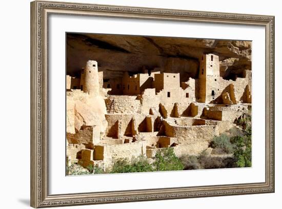 Cliff Palace at Mesa Verde-Douglas Taylor-Framed Photographic Print