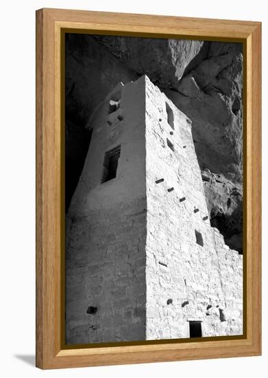 Cliff Palace Detail I BW-Douglas Taylor-Framed Premier Image Canvas