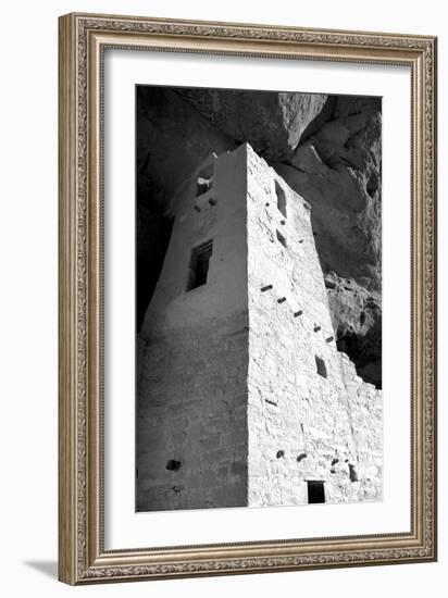 Cliff Palace Detail I BW-Douglas Taylor-Framed Photographic Print