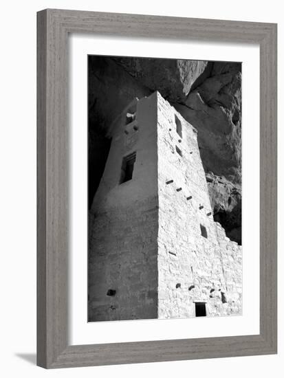 Cliff Palace Detail I BW-Douglas Taylor-Framed Photographic Print