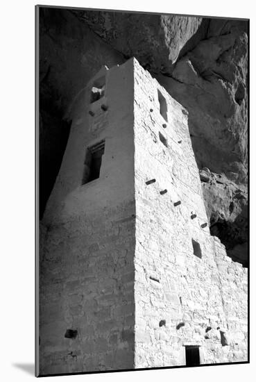 Cliff Palace Detail I BW-Douglas Taylor-Mounted Photographic Print