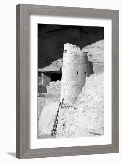 Cliff Palace Detail II BW-Douglas Taylor-Framed Photographic Print